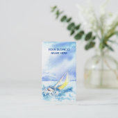 "Gîté au-dessus" du carte de visite (Debout devant)