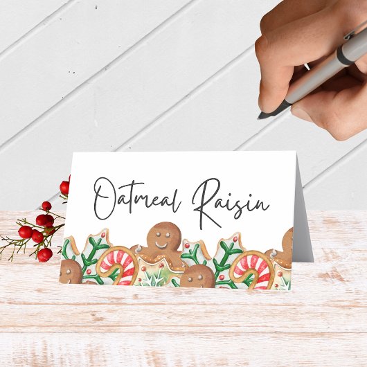 Gîtes Cookie Plier nourriture, boisson ou cartes d