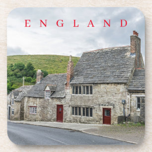 Gîtes en pierre anglaise vue dessous de verre