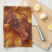 Gitt's Crazy Dahlia theedoek (Quarter Fold)