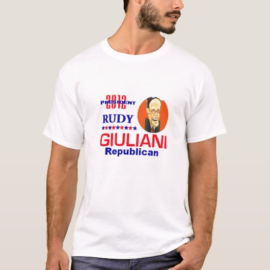 Giuliani 2012 T-Shirt (Voorkant)