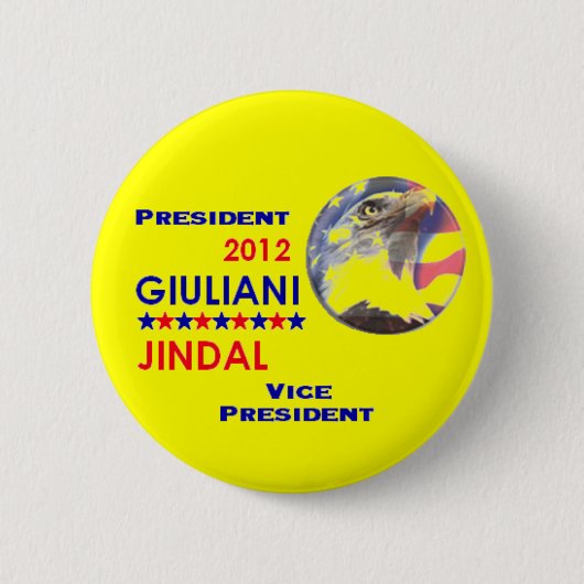GIULIANI JINDAL 2012 Button (Voorkant)