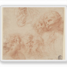 Giulio Cesare Procaccini - Hoofd- en figuurstudies