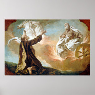 Giuseppe Angeli Elijah neemt deel aan een Chariot Poster