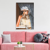 Giuseppe Arcimboldo - De Bibliothecaris Canvas Afdruk (Insitu (Woonkamer))
