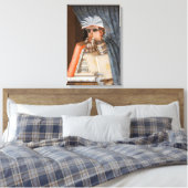 Giuseppe Arcimboldo - De Bibliothecaris Canvas Afdruk (Insitu (Slaapkamer))