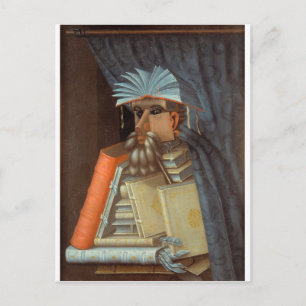 Giuseppe Arcimboldo - De Librarian Briefkaart