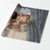 Giuseppe Arcimboldo - De Librarian Cadeaupapier (Uitgerold)