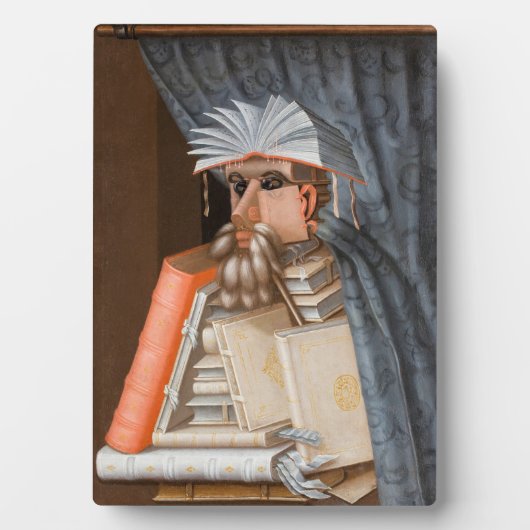 Giuseppe Arcimboldo - De Librarian Fotoplaat (voorkant)