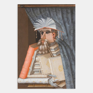 Giuseppe Arcimboldo - De Librarian Inpakpapier Vel