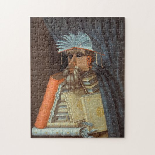 Giuseppe Arcimboldo - De Librarian Legpuzzel (Verticaal)