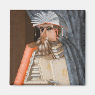 Giuseppe Arcimboldo - De Librarian Magneet