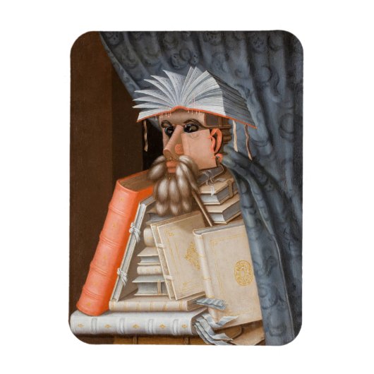 Giuseppe Arcimboldo - De Librarian Magneet (Verticaal)