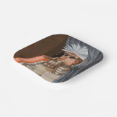 Giuseppe Arcimboldo - De Librarian Papieren Bordje (Gebogen)