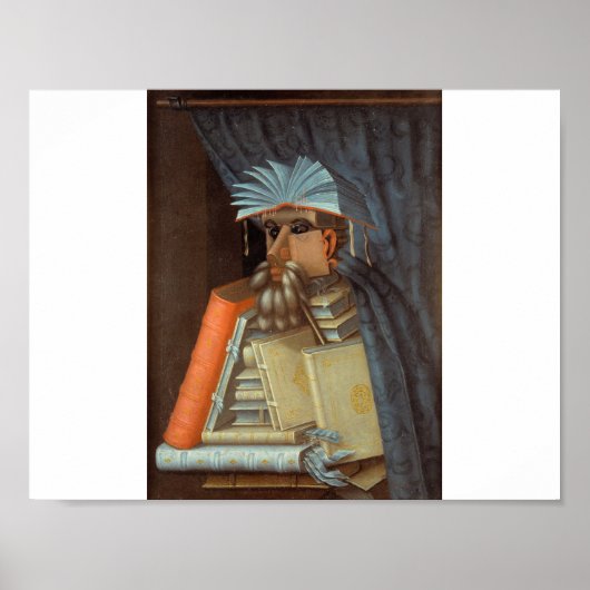 Giuseppe Arcimboldo - De Librarian Poster (Voorkant)