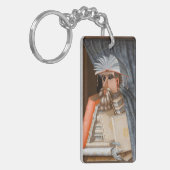 Giuseppe Arcimboldo - De Librarian Sleutelhanger (Voorkant Links)