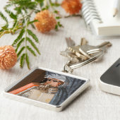 Giuseppe Arcimboldo - De Librarian Sleutelhanger (Zijkant)