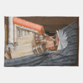 Giuseppe Arcimboldo - De Librarian Theedoek (Horizontaal)