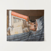 Giuseppe Arcimboldo - De Librarian Wandkleed (Voorkant (horizontaal))