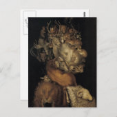 Giuseppe Arcimboldo- Earth Briefkaart (Voorkant / Achterkant)