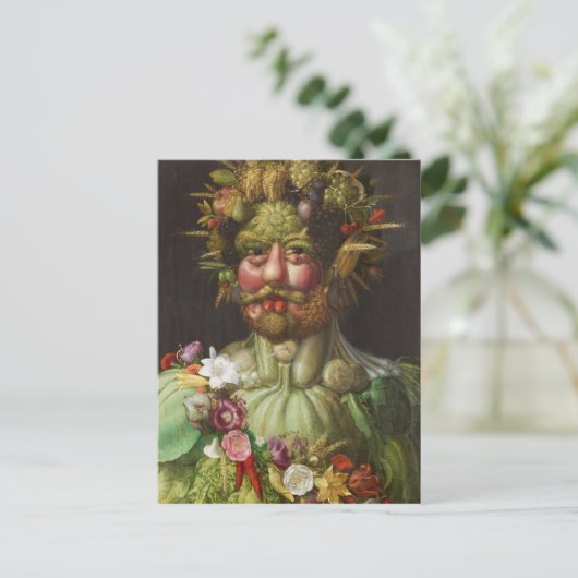 Giuseppe Arcimboldo - Rudolf Briefkaart (Staand voorkant)