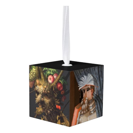 Giuseppe Arcimboldo - Selectie van masterstukken Kubus Ornament (Achter hoekig)