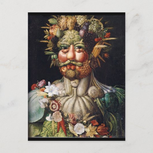 Giuseppe Arcimboldo Vegetable Man (Vertumnus) Briefkaart (Voorkant)
