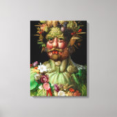 Giuseppe Arcimboldo - Vertumnus Canvas Afdruk (Voorkant)