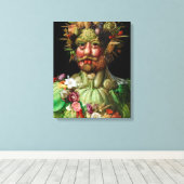 Giuseppe Arcimboldo - Vertumnus Canvas Afdruk (Insitu (Houten vloer))
