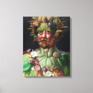 Giuseppe Arcimboldo Vertumnus Canvas Afdruk