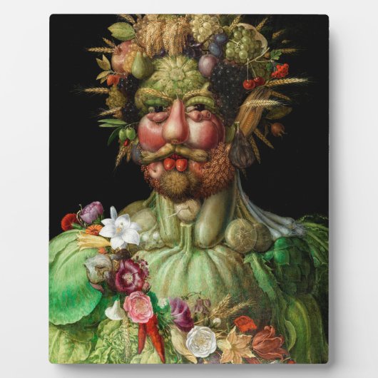 Giuseppe Arcimboldo - Vertumnus Fotoplaat (Voorkant)