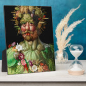 Giuseppe Arcimboldo - Vertumnus Fotoplaat (Zijkant)