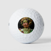 Giuseppe Arcimboldo - Vertumnus Golfballen (Voorkant)