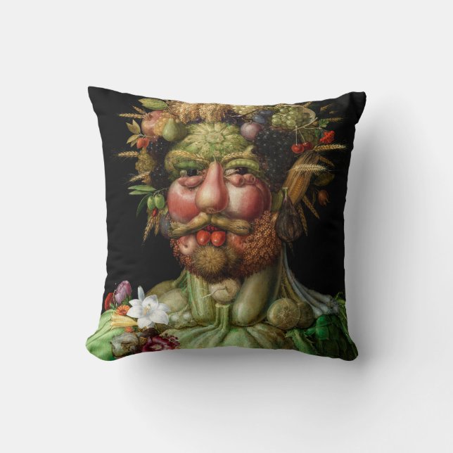 Giuseppe Arcimboldo - Vertumnus Kussen (Voorkant)