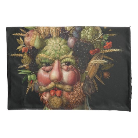 Giuseppe Arcimboldo - Vertumnus Kussensloop (Voorkant)