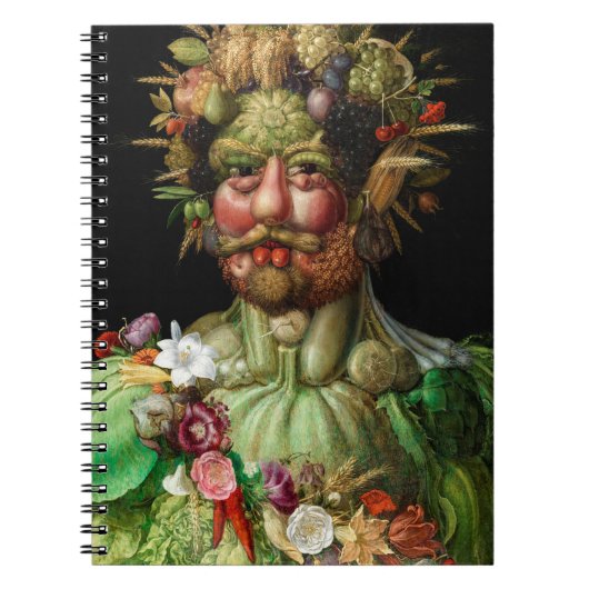 Giuseppe Arcimboldo - Vertumnus Notitieboek (Voorkant)