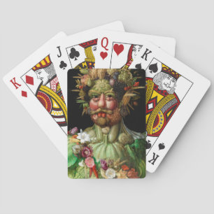 Giuseppe Arcimboldo - Vertumnus Pokerkaarten