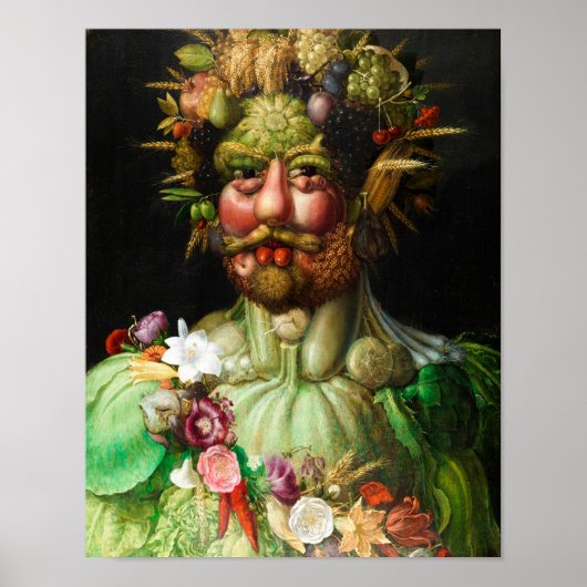 Giuseppe Arcimboldo: Vertumnus Poster (Voorkant)