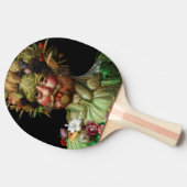Giuseppe Arcimboldo - Vertumnus Tafeltennisbatje (Zijkant)