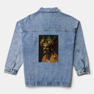 Giuseppe Arcimboldo - Vier seizoenen in één hoofd Denim Jacket