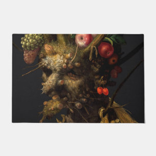 Giuseppe Arcimboldo - Vier seizoenen in één hoofd Deurmat