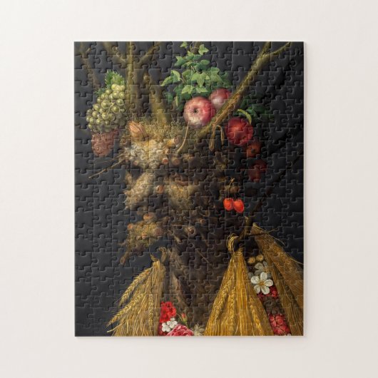 Giuseppe Arcimboldo - Vier seizoenen in één hoofd Legpuzzel (Verticaal)