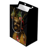 Giuseppe Arcimboldo - Vier seizoenen in één hoofd Medium Cadeauzakje (Voorkant Gekanteld)
