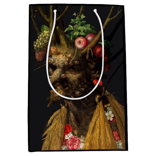 Giuseppe Arcimboldo - Vier seizoenen in één hoofd Medium Cadeauzakje (Voorkant)