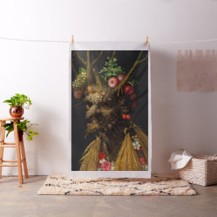 Giuseppe Arcimboldo - Vier seizoenen in één hoofd Stof
