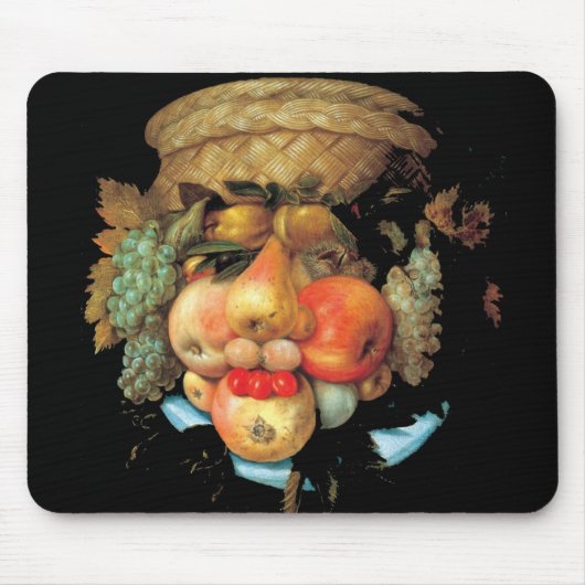Giuseppe Arcimboldo - Vruchtmandje Muismat (Voorkant)