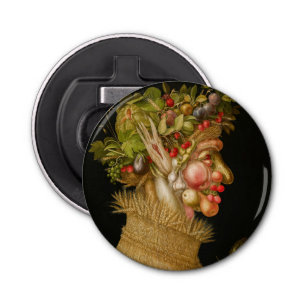 Giuseppe Arcimboldo - zomer Button Flesopener