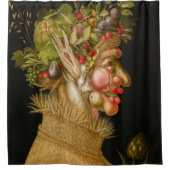 Giuseppe Arcimboldo - zomer Douchegordijn (Voorkant)