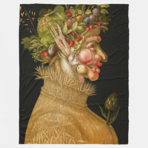 Giuseppe Arcimboldo - zomer Fleece Deken