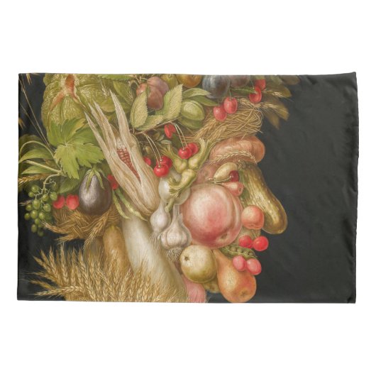 Giuseppe Arcimboldo - zomer Kussensloop (Achterkant)